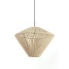 Závesná lampa 3L 120x42x130 cm FELIDA krémová