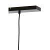 Závesná lampa 3L 120x30x21 cm SOLNA antický bronz + dymové sklo