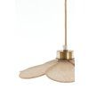 Závesná lampa Ø30,5x9 cm FYANO piesková