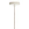 Závesná lampa Ø60x45 cm ZUBEDO krémová