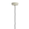 Závesná lampa Ø25x15 cm ELIMO matná krémová