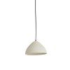 Závesná lampa Ø25x15 cm ELIMO matná krémová