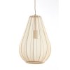 Závesná lampa 3L 80x8x40 cm ITELA piesková