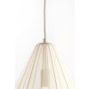 Závesná lampa Ø28x40 cm ITELA piesková