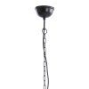 Závesná lampa Ø50x54 cm BARSIA drevo tmavohnedá