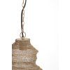 Závesná lampa Ø40x70 cm NAKISHA piesková