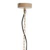 Závesná lampa Ø40x70 cm NAKISHA piesková