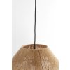 Závesná lampa Ø60x60 cm MALVA juta prírodná