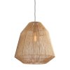 Závesná lampa Ø60x60 cm MALVA juta prírodná