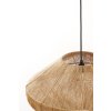 Závesná lampa Ø60x37 cm MALLOW juta prírodná