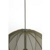 Závesná lampa Ø50x60 cm PLUMERIA tmavozelená