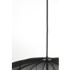 Závesná lampa Ø60x45 cm PLUMERIA čierna
