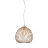 Závesná lampa Ø34x35 cm RILANA matná béžová