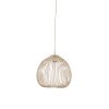 Závesná lampa Ø34x35 cm RILANA matná béžová