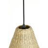 Závesná lampa Ø20x42 cm LATIKA morská tráva prírodná