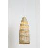 Závesná lampa Ø20x42 cm LATIKA morská tráva prírodná