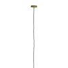 Závesná lampa Ø48 cm MEDINA antický bronz+sklo jantár