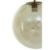 Závesná lampa Ø40 cm MEDINA antický bronz+sklo jantár