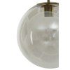 Závesná lampa Ø40 cm MEDINA antický bronz + číre sklo