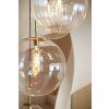 Závesná lampa Ø40 cm MEDINA antický bronz + číre sklo