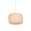 Závesná lampa Ø44x31 cm LEXA biela