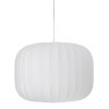 Závesná lampa Ø44x31 cm LEXA biela