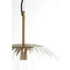 Závesná lampa Ø48 cm MAGDALA sklo číre+zlaté