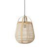 Závesná lampa Ø38x50 cm JACINTO prírodná
