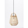Závesná lampa Ø32x44 cm JACINTO prírodná