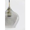 Závesná lampa 5L Ø61x66 cm RAKEL antický bronz + dymová