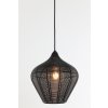 Závesná lampa Ø27x29,5 cm ALVARO matná čierna