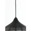 Závesná lampa Ø27x29,5 cm ALVARO matná čierna