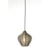 Závesná lampa Ø20x22 cm ALVARO antický bronz