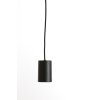 Závesná lampa 9L 130x30x8 cm BRADY matná čierna