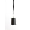 Závesná lampa 5L Ø35x7 cm BRADLY matná čierna