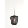Závesná lampa Ø23x25 cm ADETA matná čierna