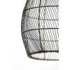 Závesná lampa Ø23x31 cm MEYA čierno-zlatá
