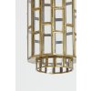 Závesné svietidlo Ø15x31 cm SØSTRENE starožitný bronz+sklo