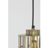 Závesné svietidlo Ø15x31 cm SØSTRENE starožitný bronz+sklo
