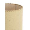 Stolová lampa Ø24x36 cm TIO papier béžová+ratan tmavohnedá