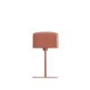 Stolová lampa 20x10x36 cm ELENIE lesklá tmavo koralová