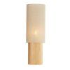 Stolová lampa 30x20x94 cm LASLO drevo prírodné + ľan prírodný