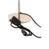 Stolová lampa Ø18x28 cm CEDILLO metalické svetlo zlatá
