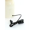 Stolová lampa Ø31x48 cm TOLIMA lesklá krémová