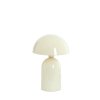 Stolová lampa Ø23x35 cm TOLIMA lesklá krémová