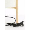 Stolová lampa Ø35x58 cm LITTO prírodná+ľanová biela