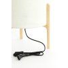 Stolová lampa Ø35x58 cm LITTO prírodná+ľanová biela