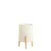 Stolová lampa Ø22x33 cm LITTO prírodná+ľanová biela