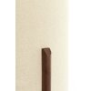 Stolová lampa Ø22x33 cm LITTO tmavohnedá+ľanová prírodná