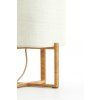 Stolová lampa 21,5x21,5x50,5 cm WYN potlač dreva prírodná+ľanová krémová